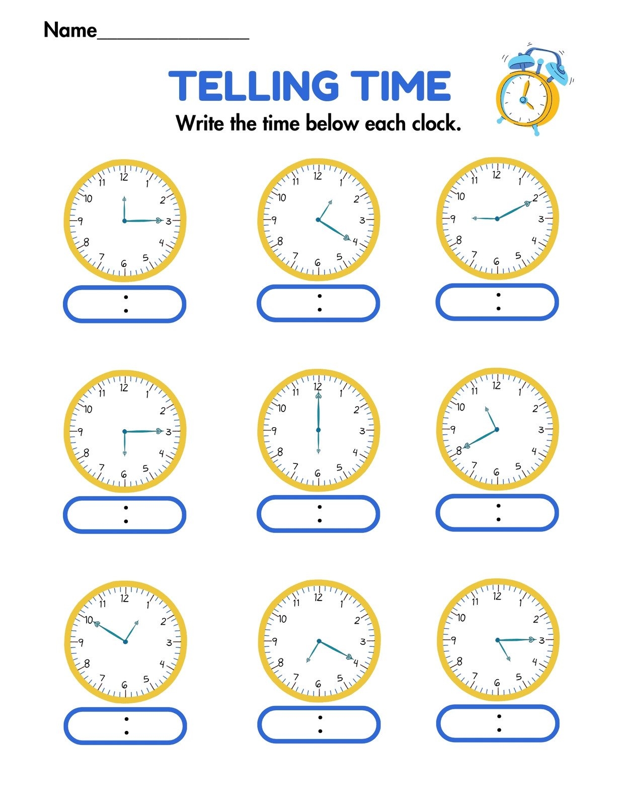 math worksheet for 3rd grade