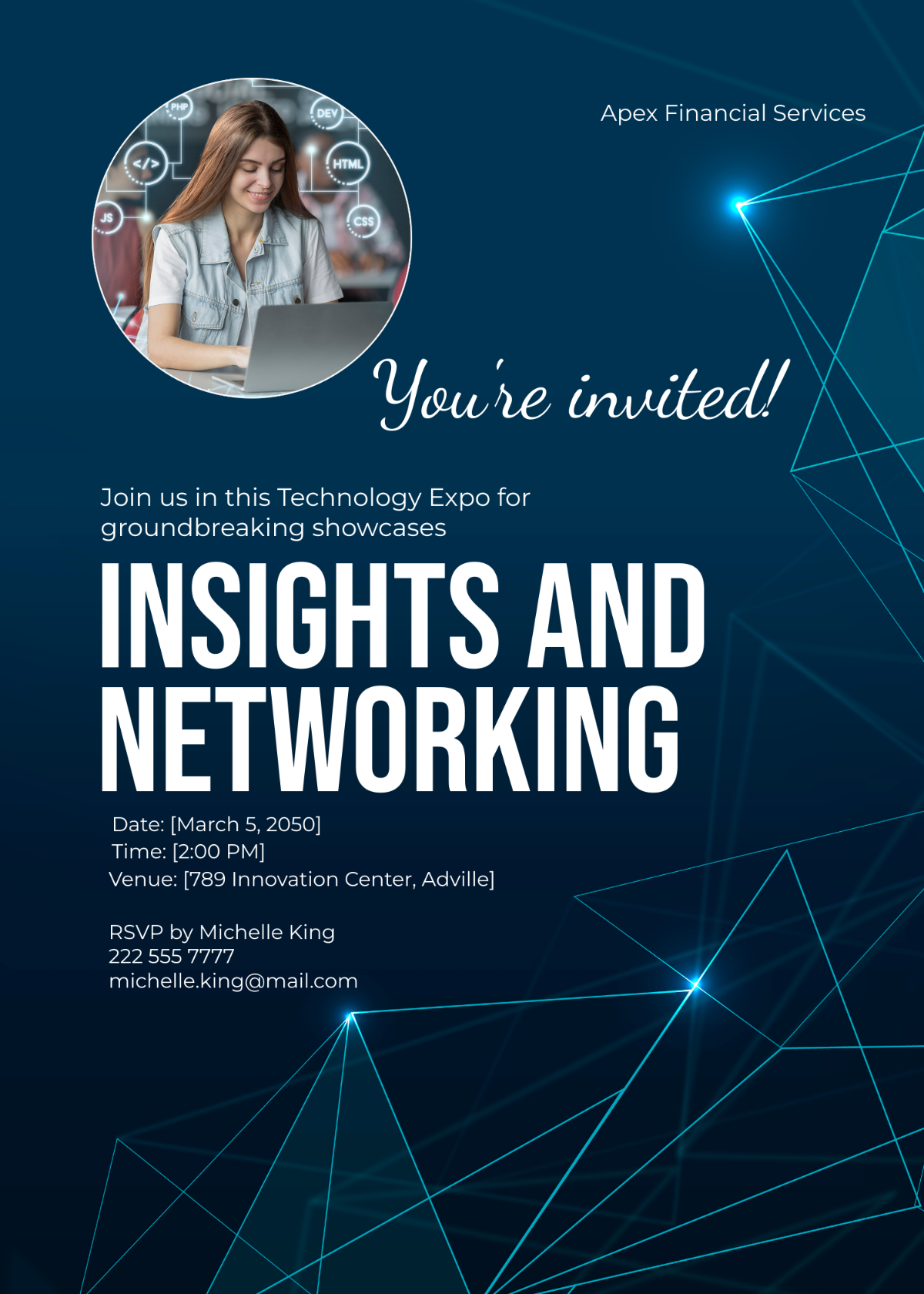 expo invitation templates