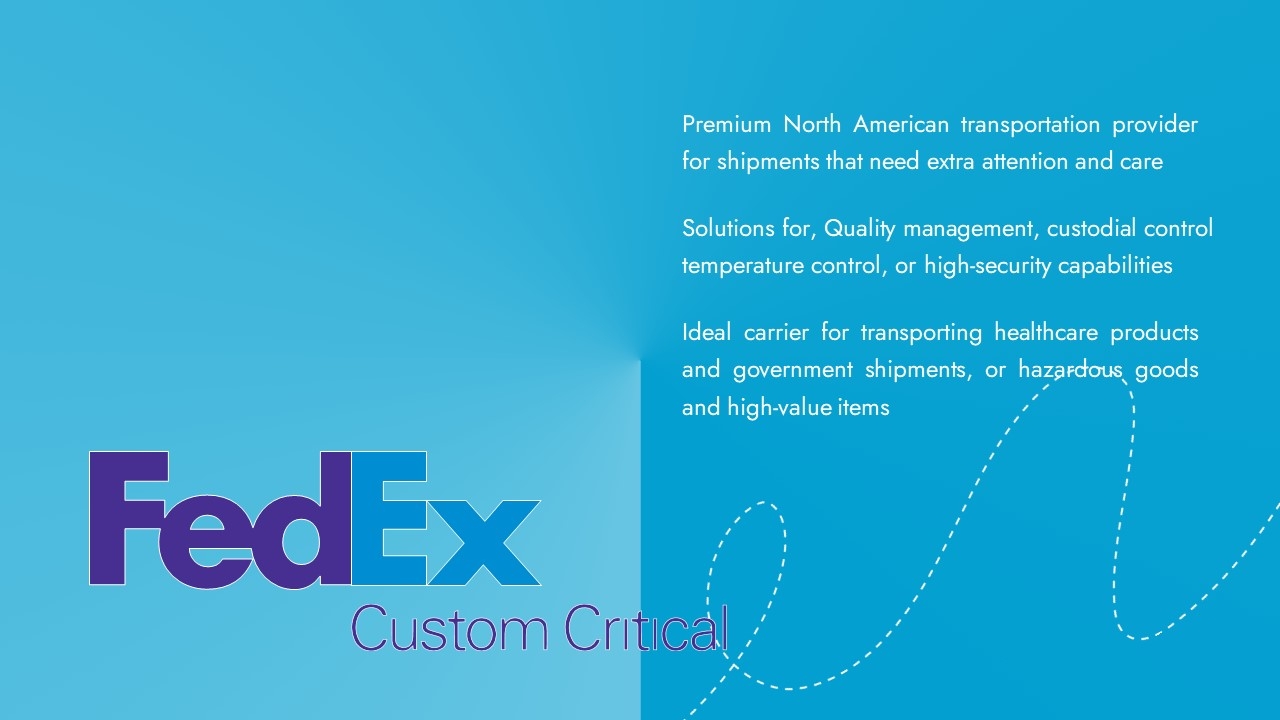 Free Animated FedEx Template PowerPoint Google Slides