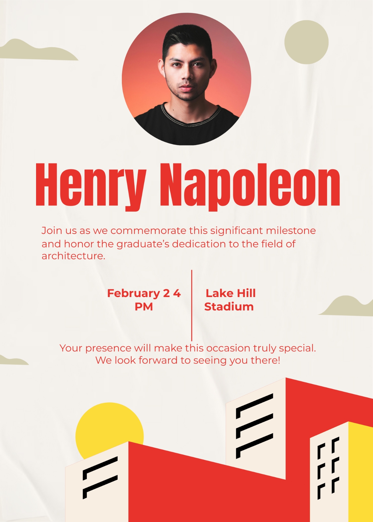 formal graduation invitation template