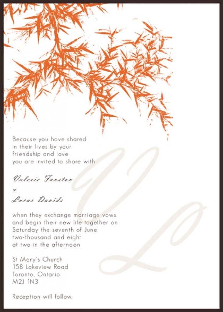 Free Beach Wedding Invitation Templates To Download
