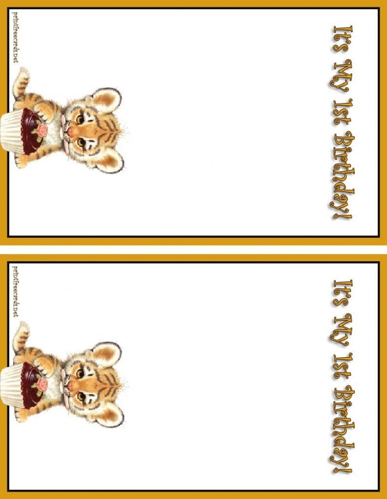 Free Birthday Invitation Templates Leopard Print