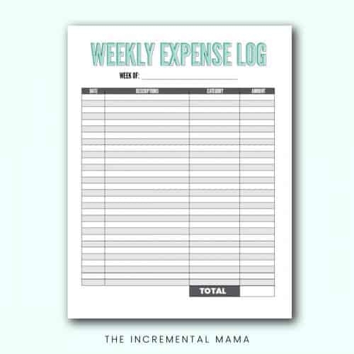 blank budget worksheet printable free