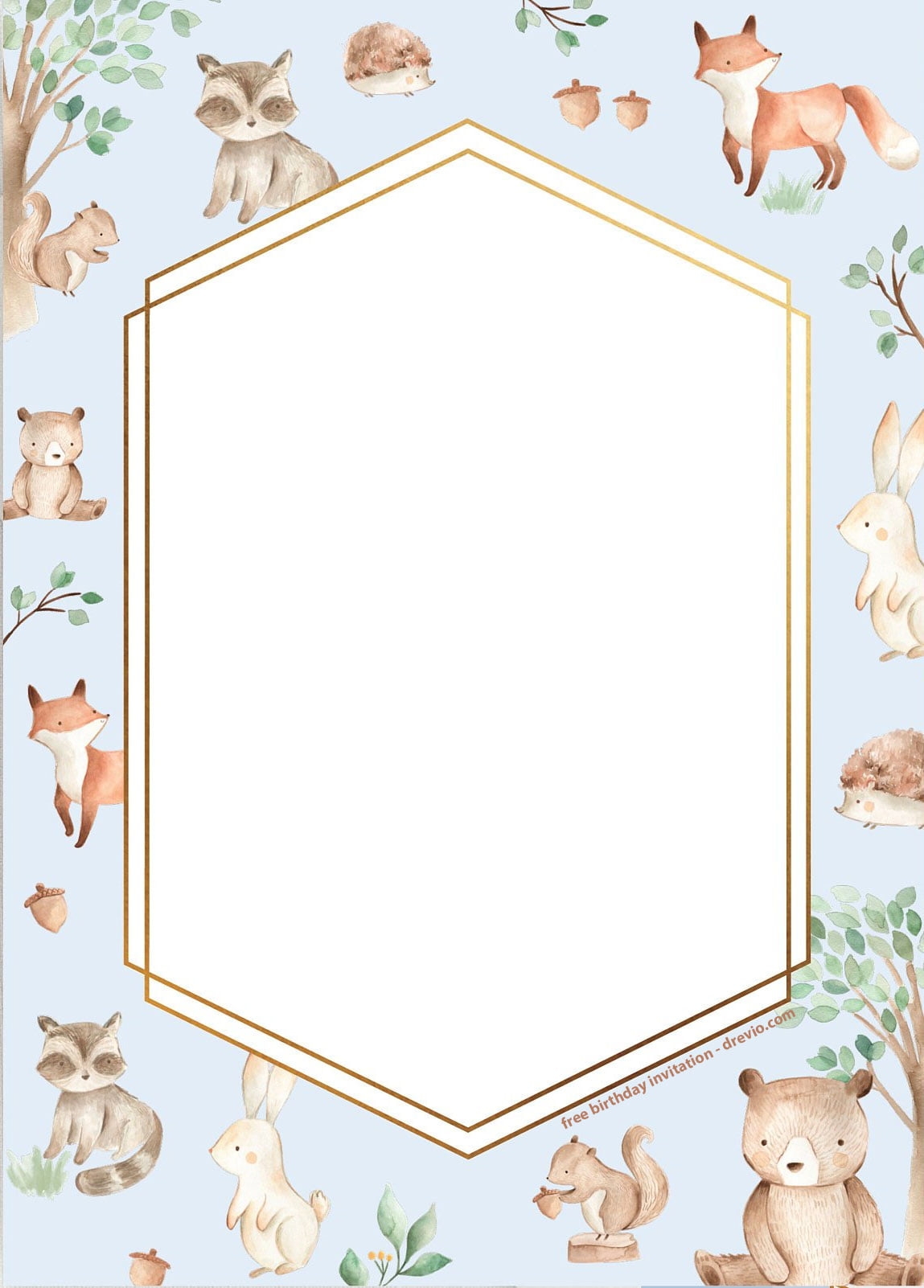 Free Blank Party Invitation Templates Readykera