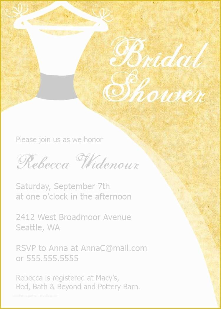 Free Bridal Shower Invitation Templates Downloads Of Bridal Shower 