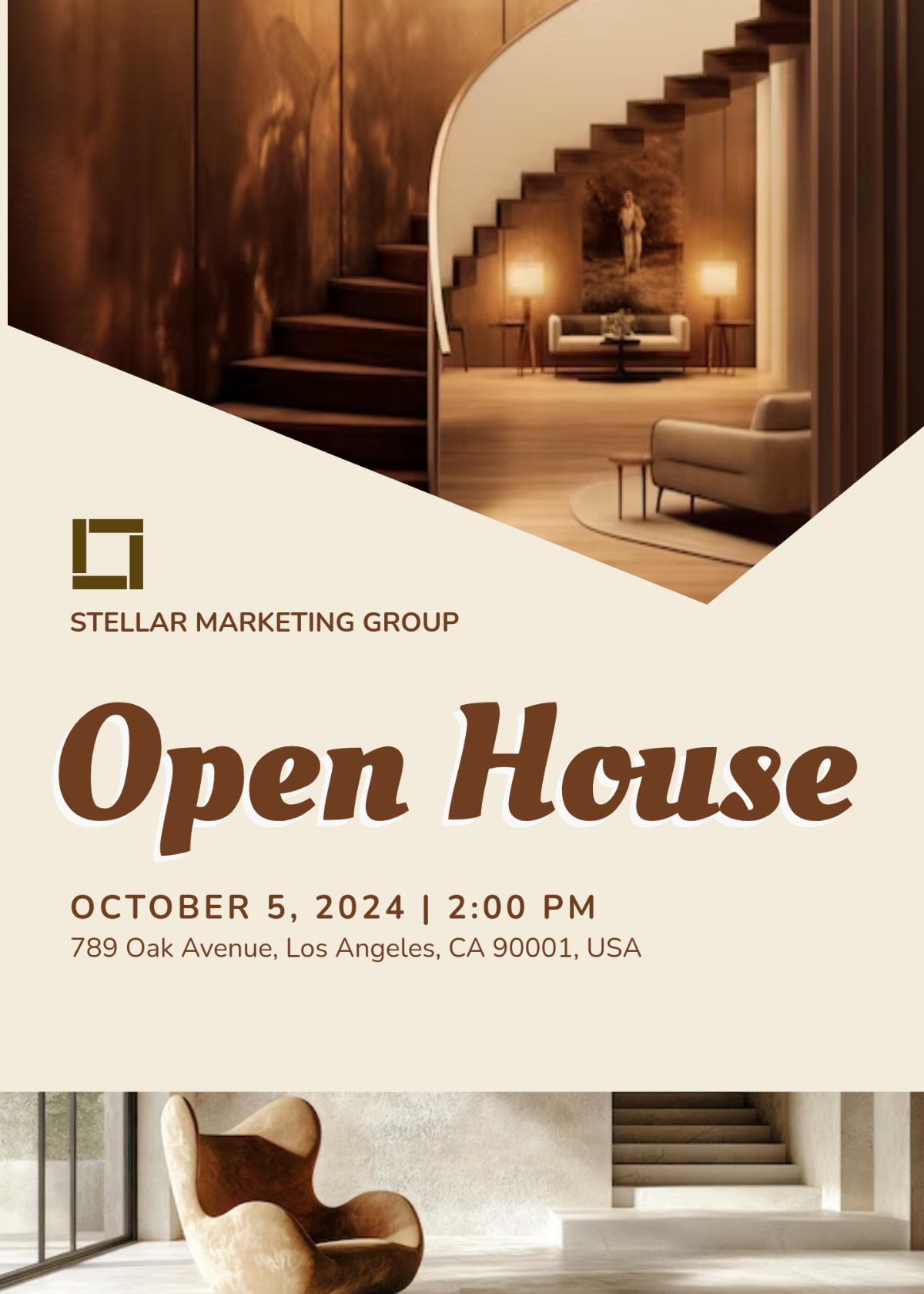 free open house invitation template