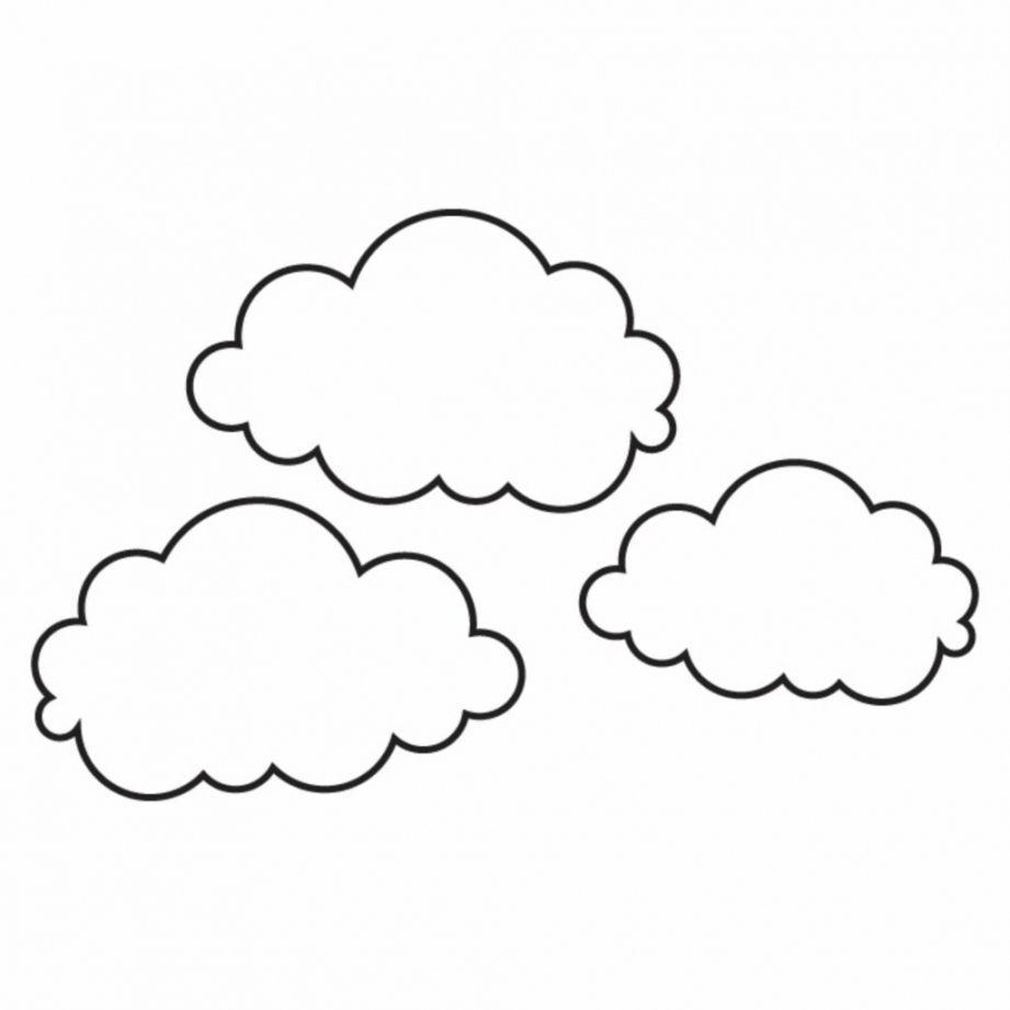 cloud template printable free