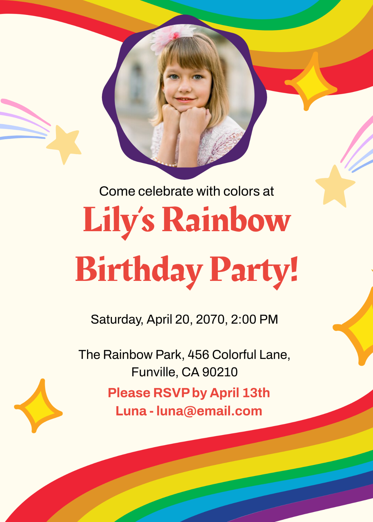 fancy party invitation template