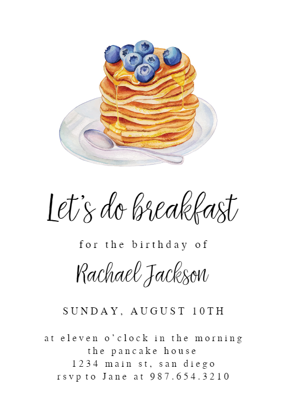 Free Custom Printable Breakfast Invitation Templates Vrogue co