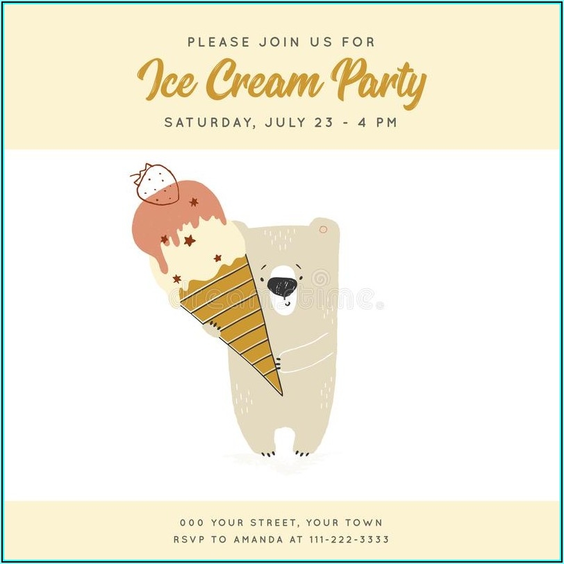 Free Dessert Party Invitation Templates Template 1 Resume Examples 