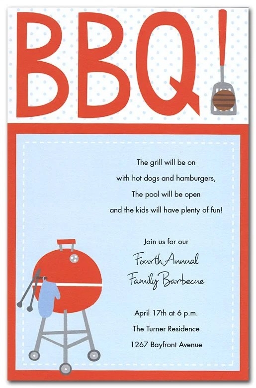Free Editable Bbq Invitation Template Bbq Engagement Party Invitation 