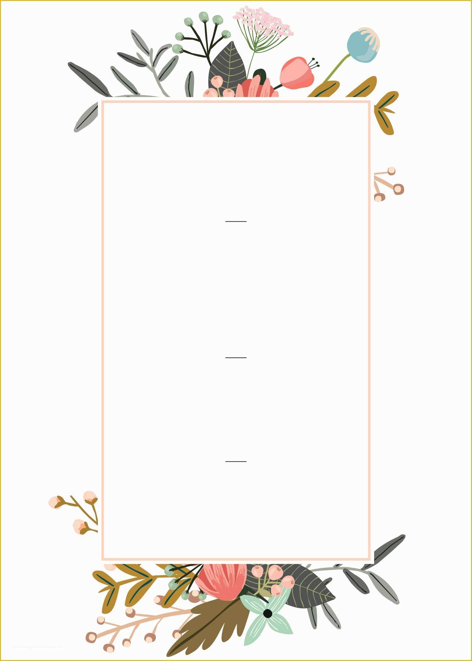 Free Editable Invitation Templates Of Editable Wedding Invitation