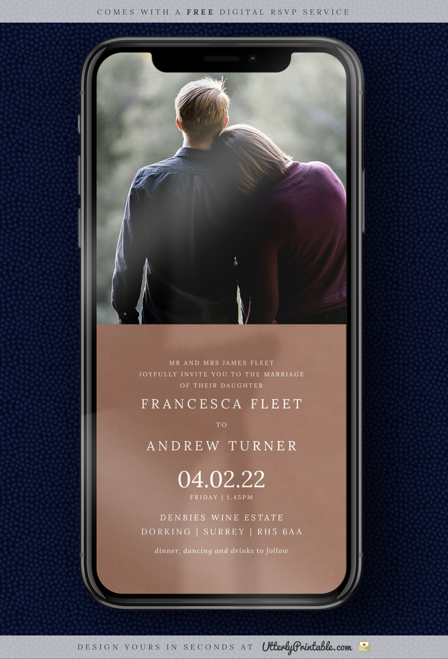 Free Electronic Wedding Invitations Templates BestTemplatess 