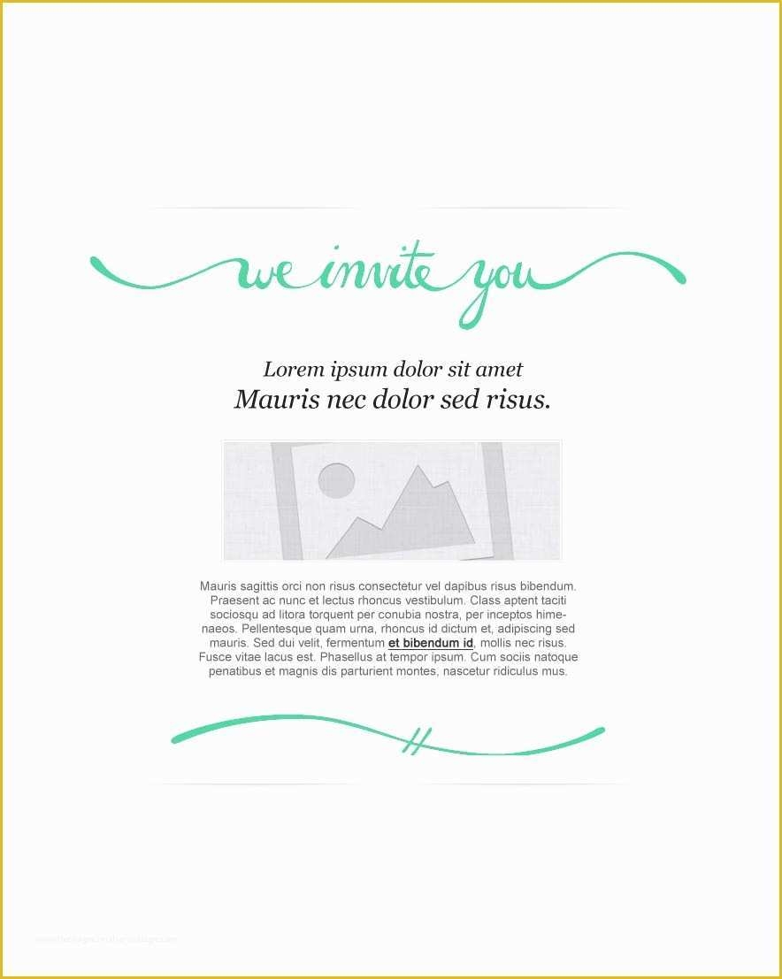 Free Email Invitation Templates For Outlook Of Invitation Email 