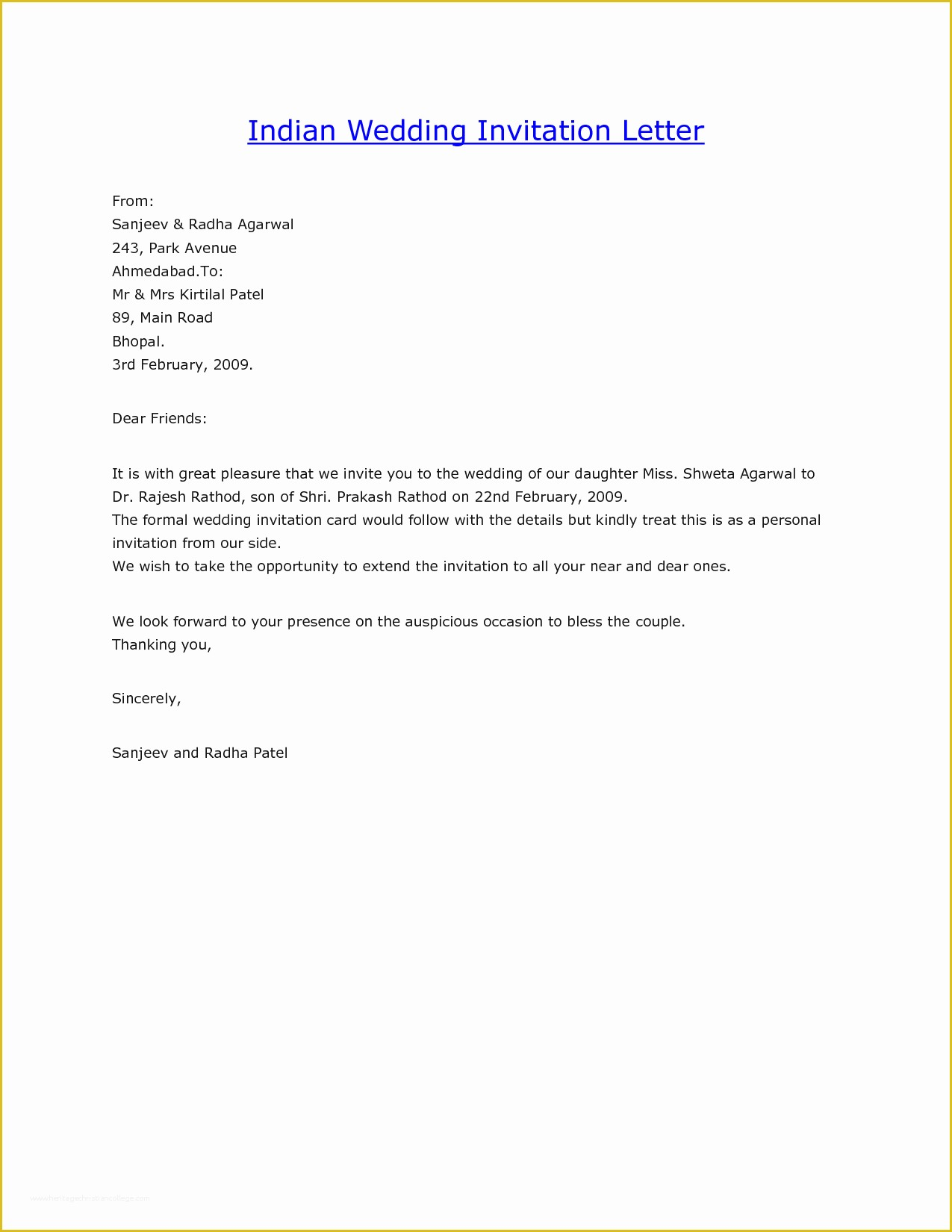 Free Email Wedding Invitation Templates Of Wedding Invitation Wording 