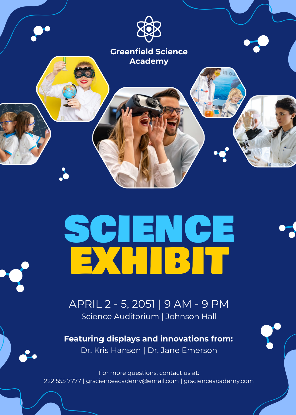 exhibition invitation template