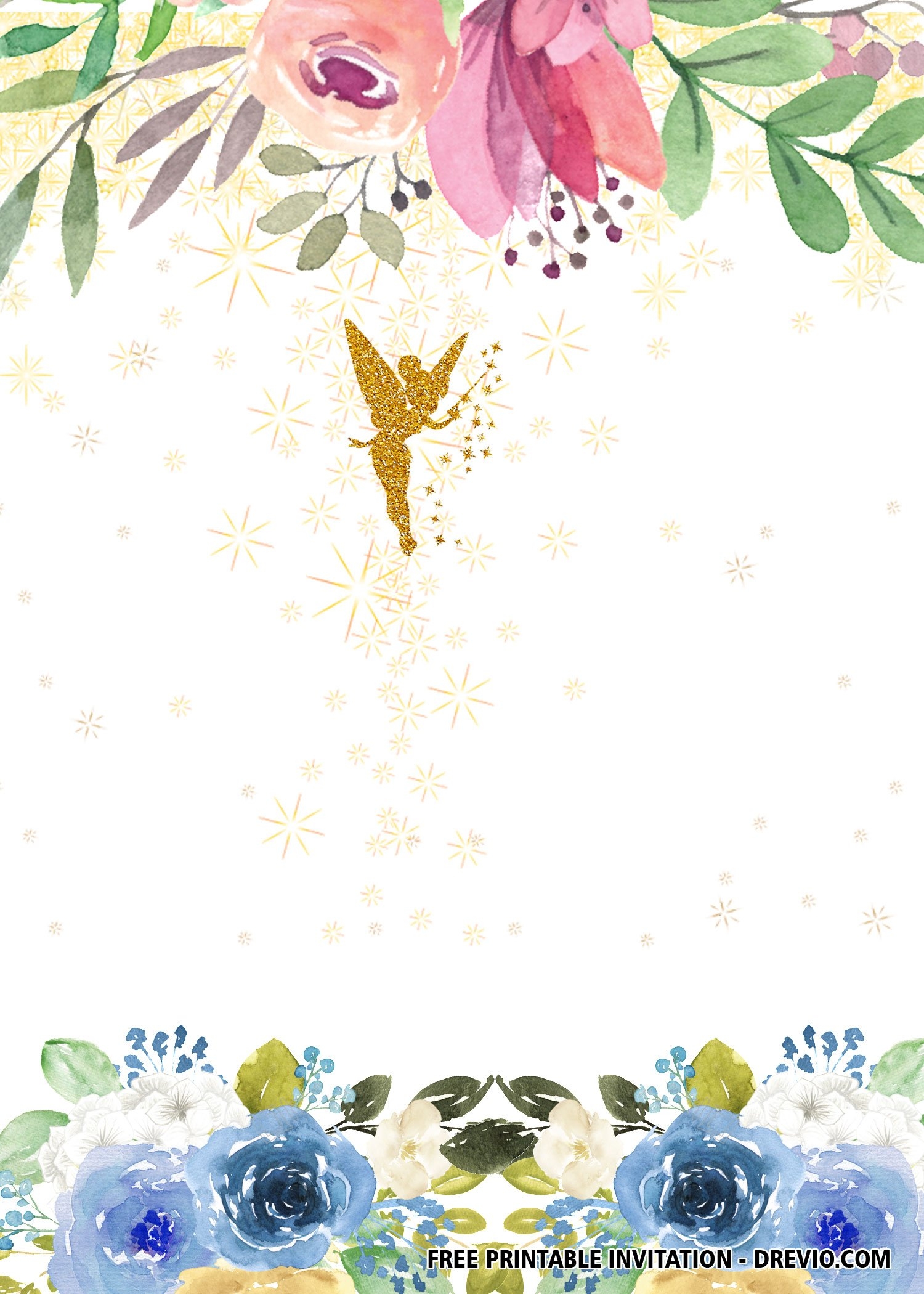 FREE Fairy Invitation Templates Download Hundreds FREE PRINTABLE 