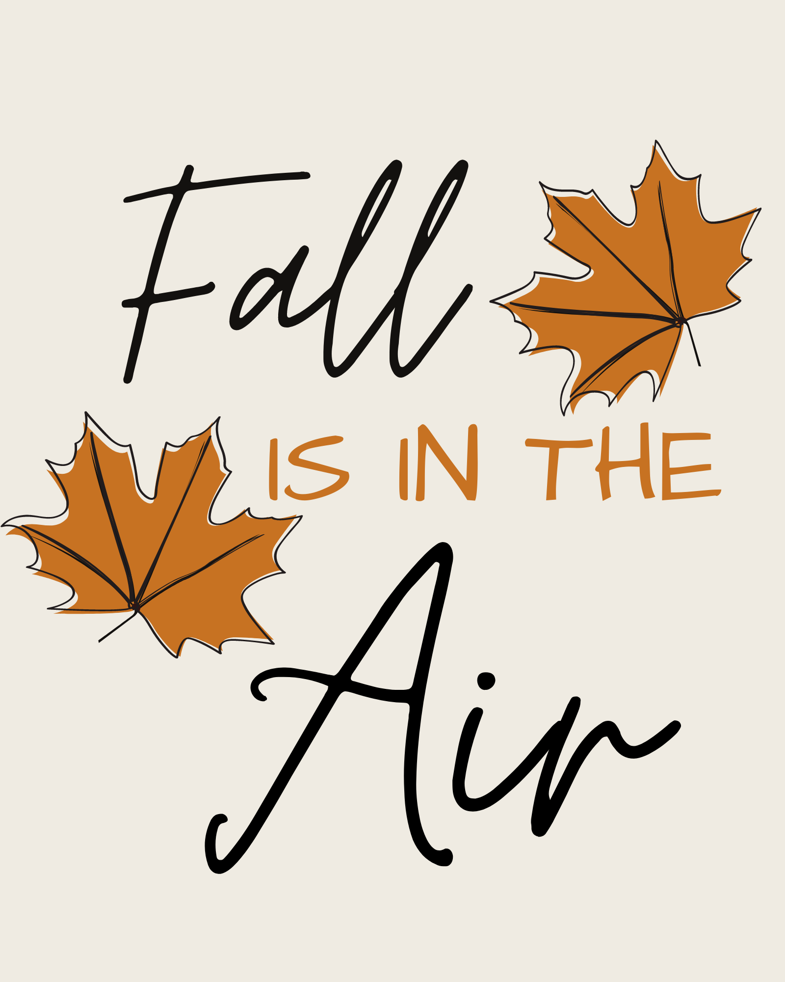 free fall printable templates