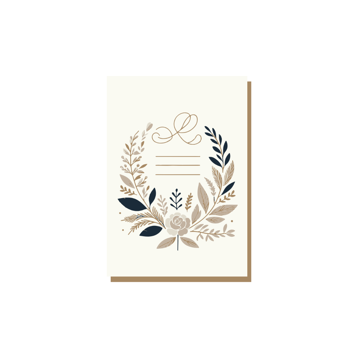 floral party invitation template