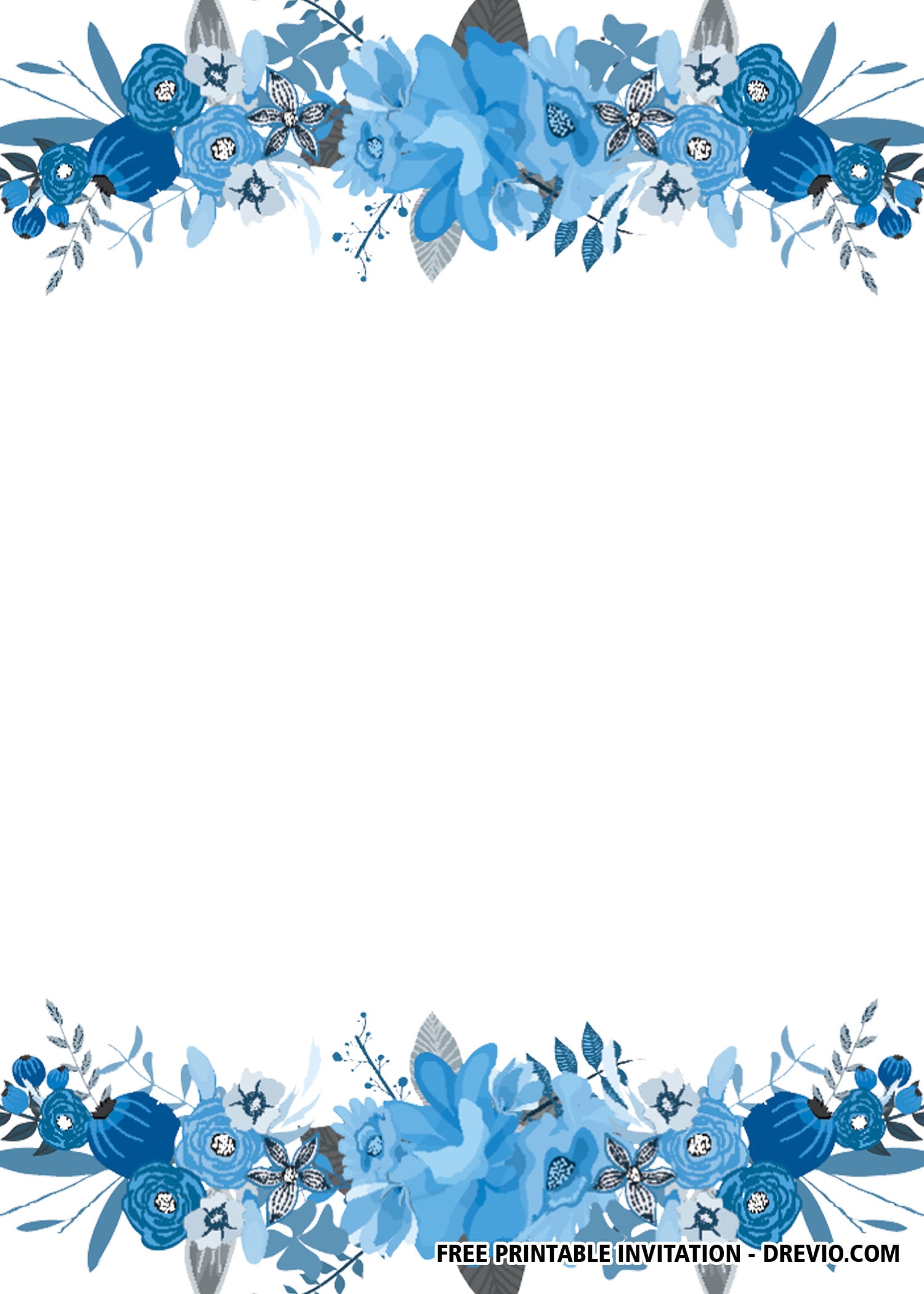 FREE Floral Wedding Invitation Templates Download Hundreds FREE