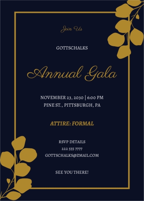 Free Formal Meeting Dinner Invitation Template Download In Word 