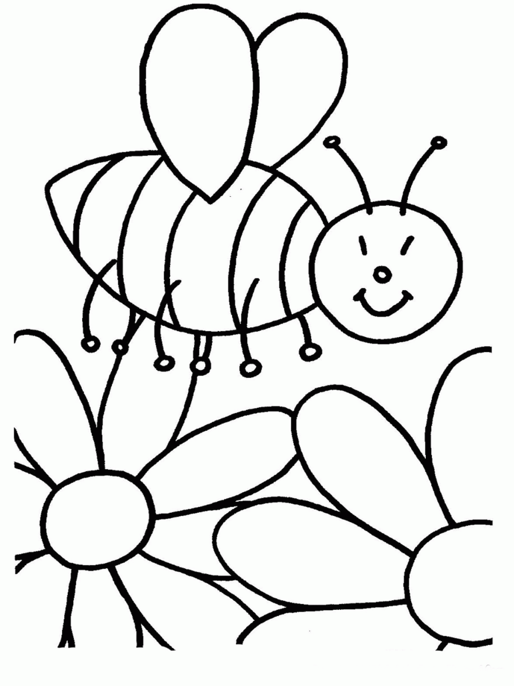 printable pictures of flowers for kids