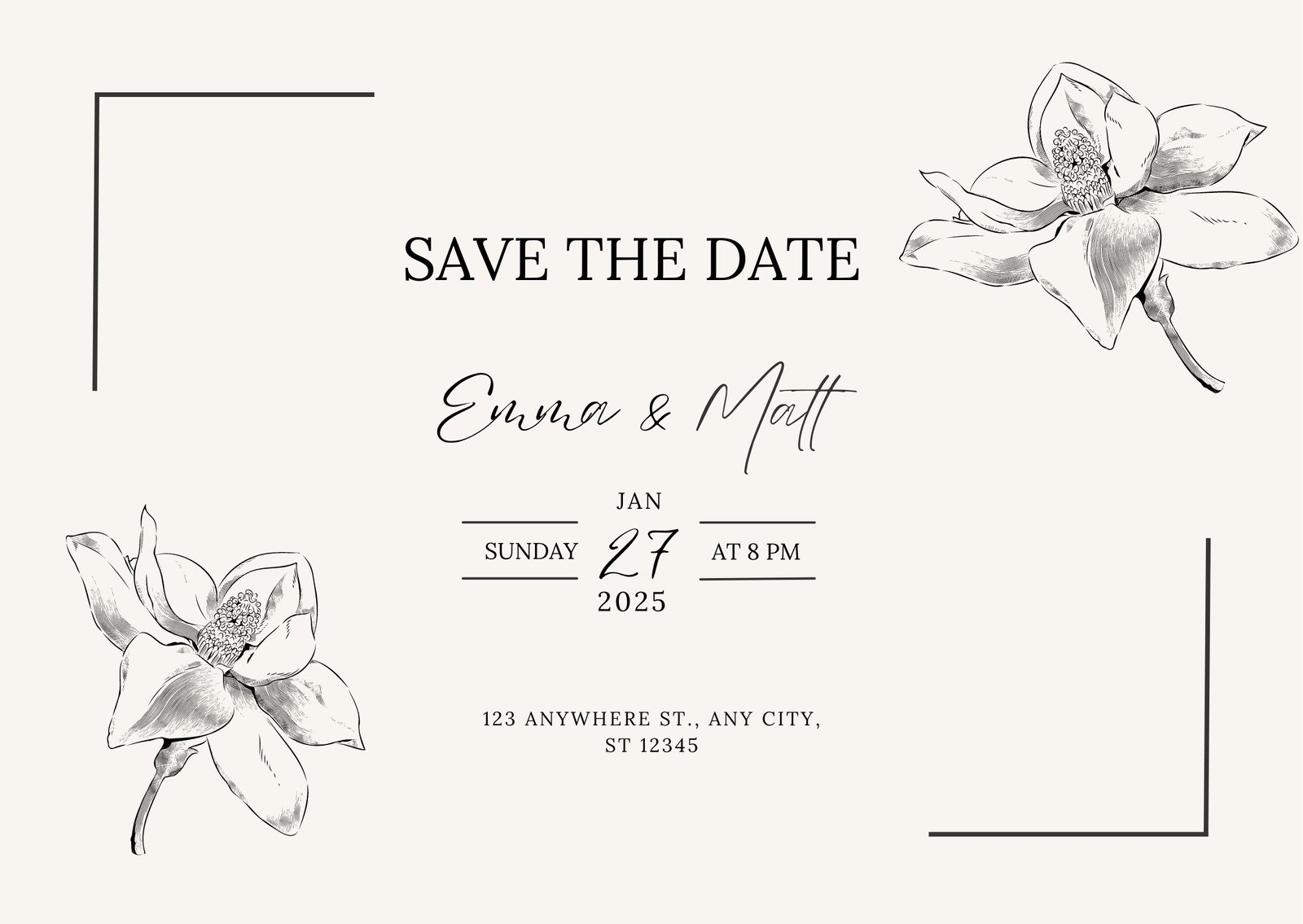 free postcard invitation templates printable