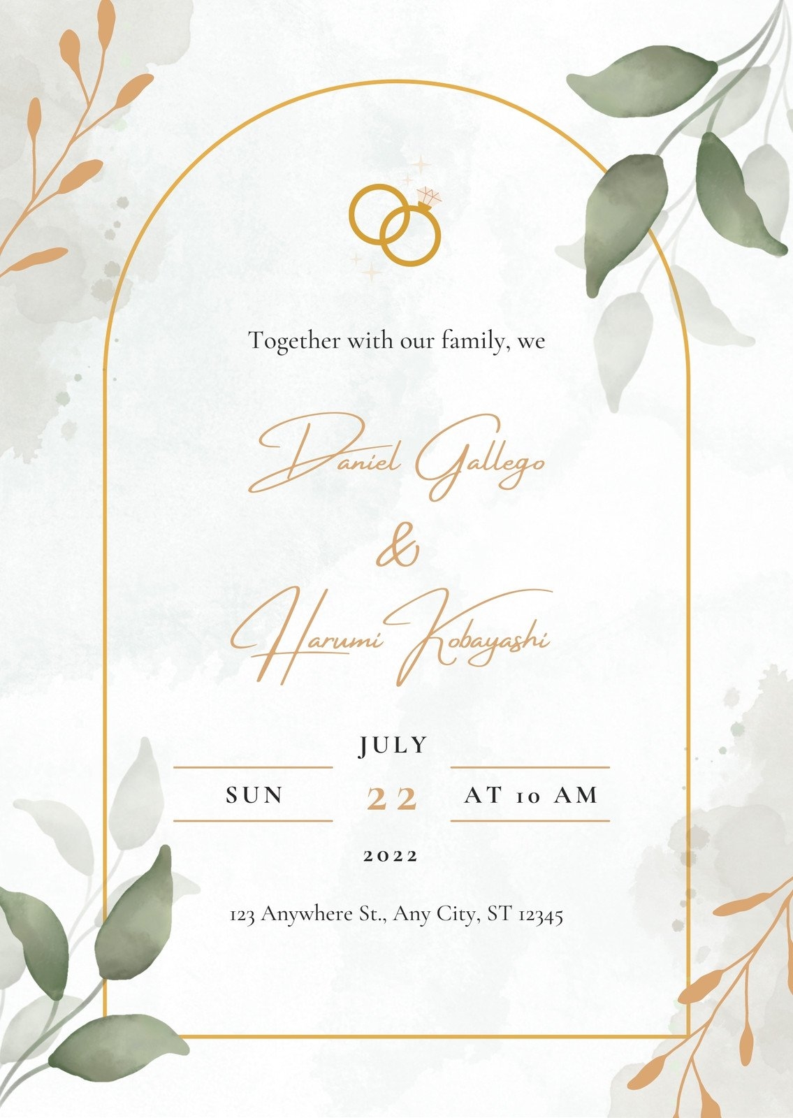 Free Free Printable Wedding Invitation Templates Online Download Free 