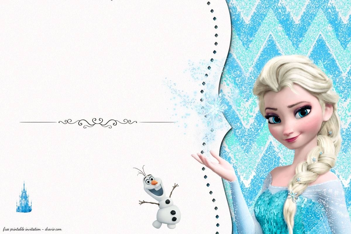 Free Frozen Birthday Invitation Templates Artofit
