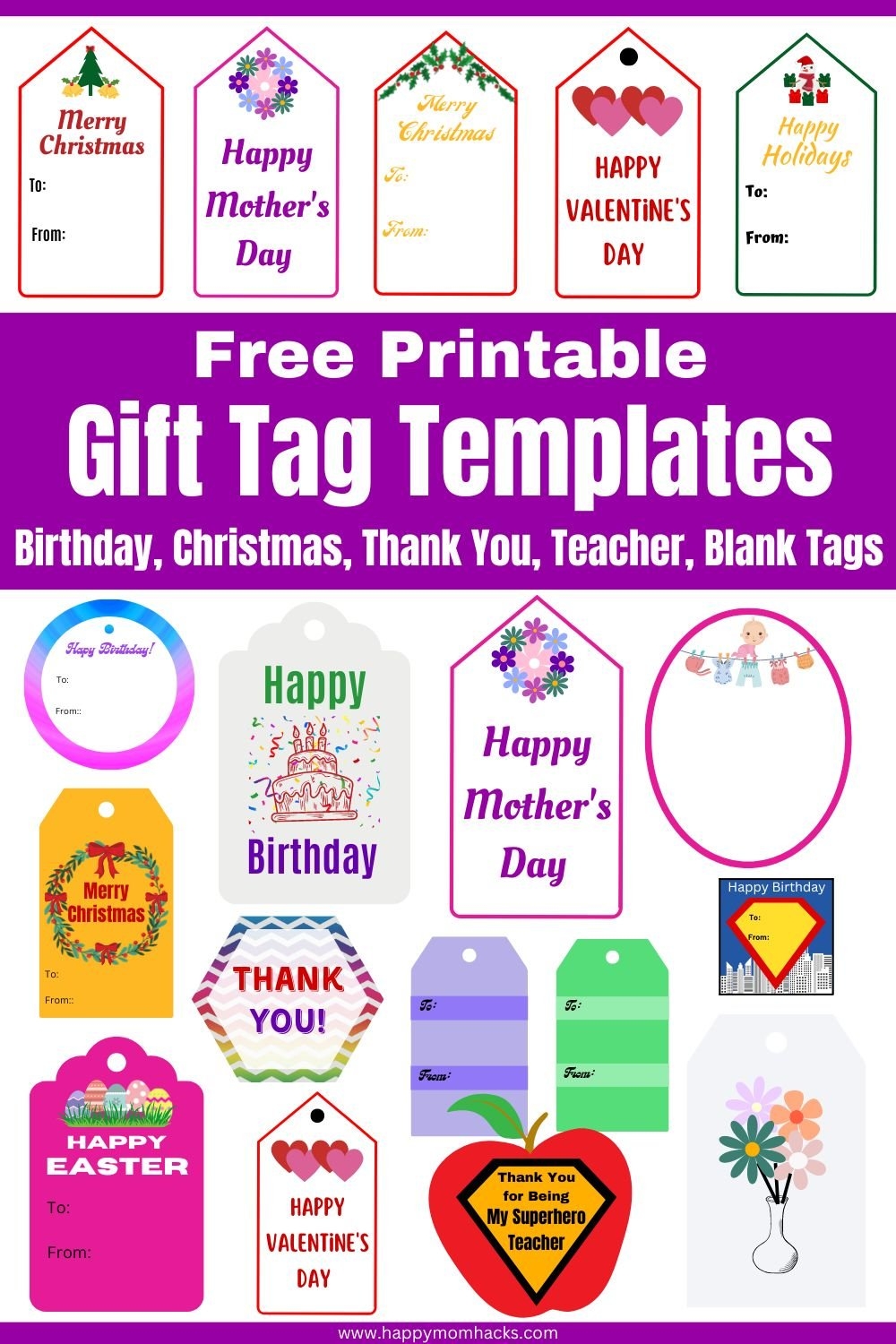 Free Gift Tag Printables For Every Occasion 46 OFF