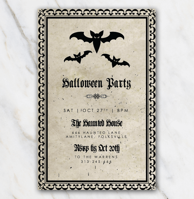 free halloween invitation templates microsoft word