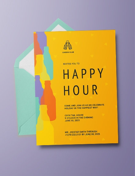 FREE Happy Hour Invitation Template Download In Word Google Docs 