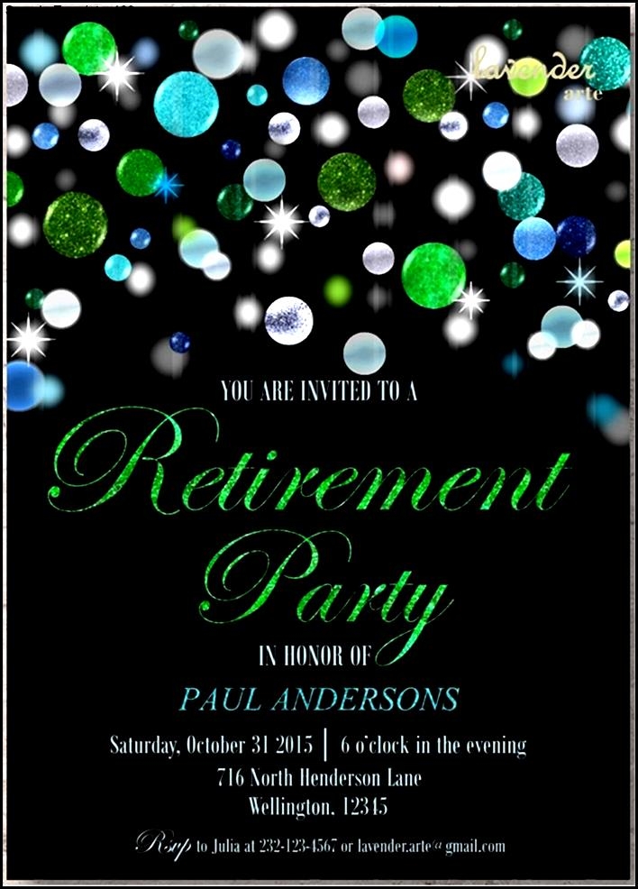 Free Invitation Templates For Word Of Retirement Party Invitation Hot 