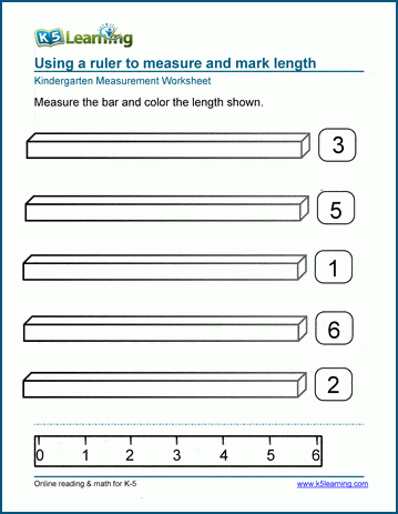 Free Kindergarten Measurement Worksheets PDFs Brighterly 