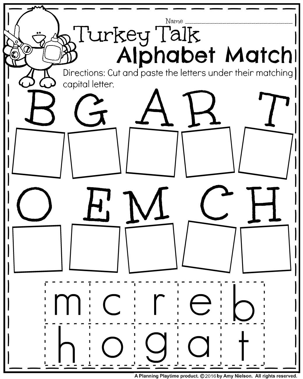 free worksheet printouts
