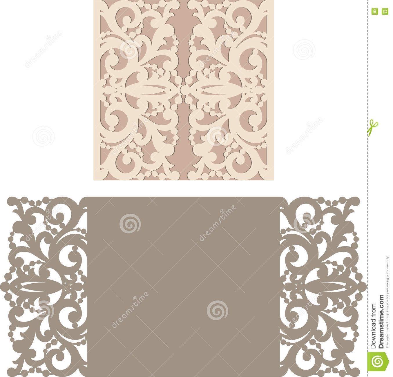 Free Laser Cut Invitation Templates Templates Printable