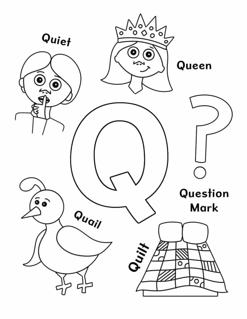 FREE Letter Q Worksheets For Preschool The Hollydog Blog Worksheets 