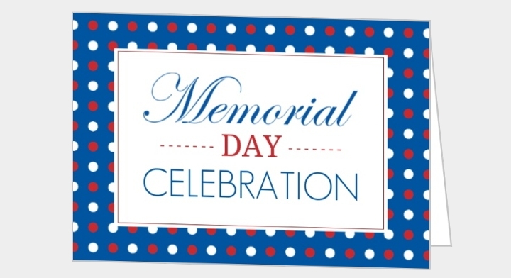 Free Memorial Day Invitation Templates Free Templates Printable