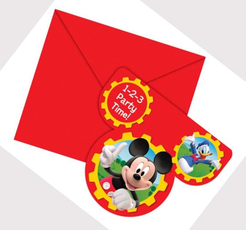 free mickey mouse clubhouse invitation template