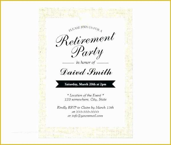Free Military Retirement Invitation Template Of Free Military