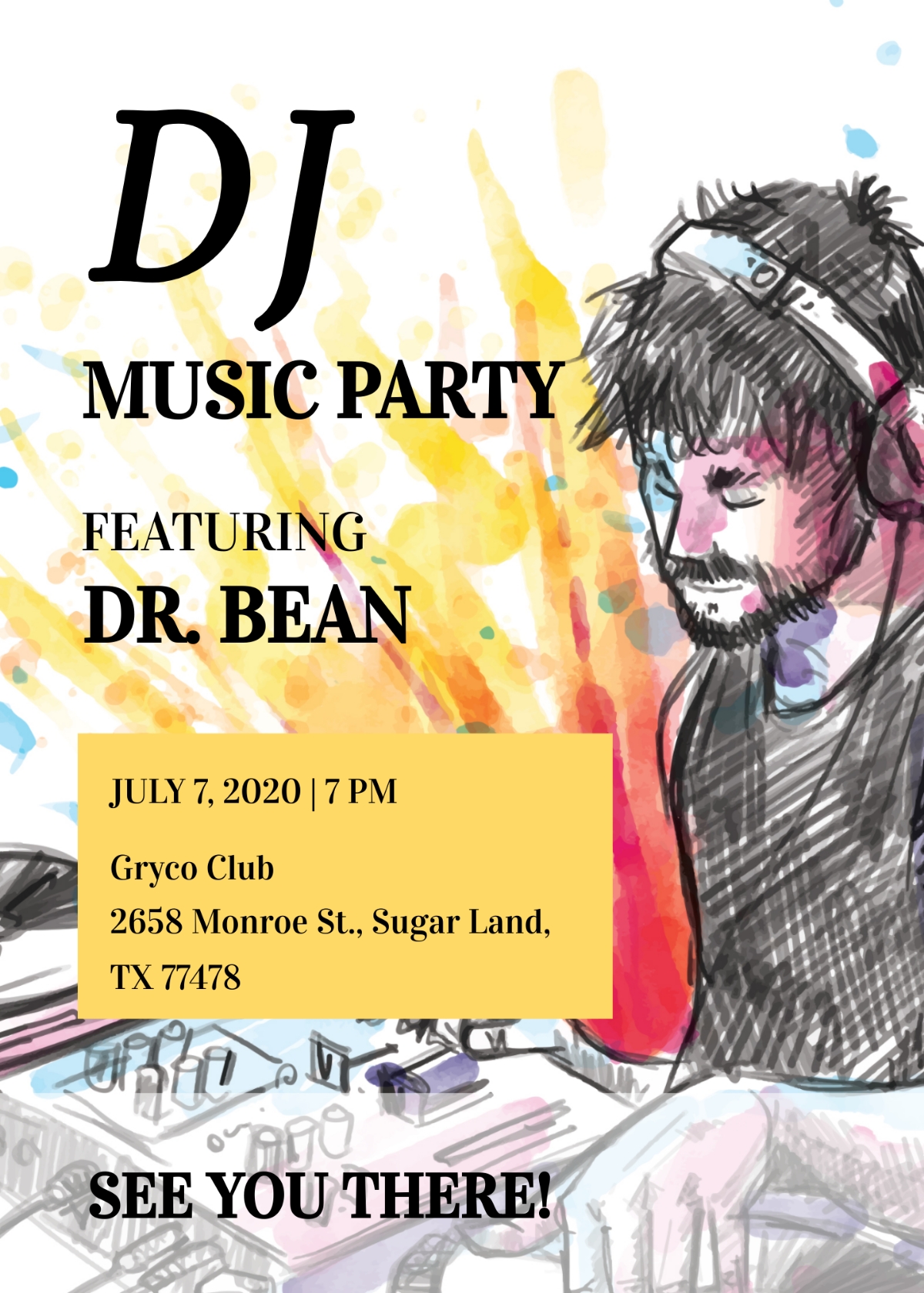 free music invitation templates