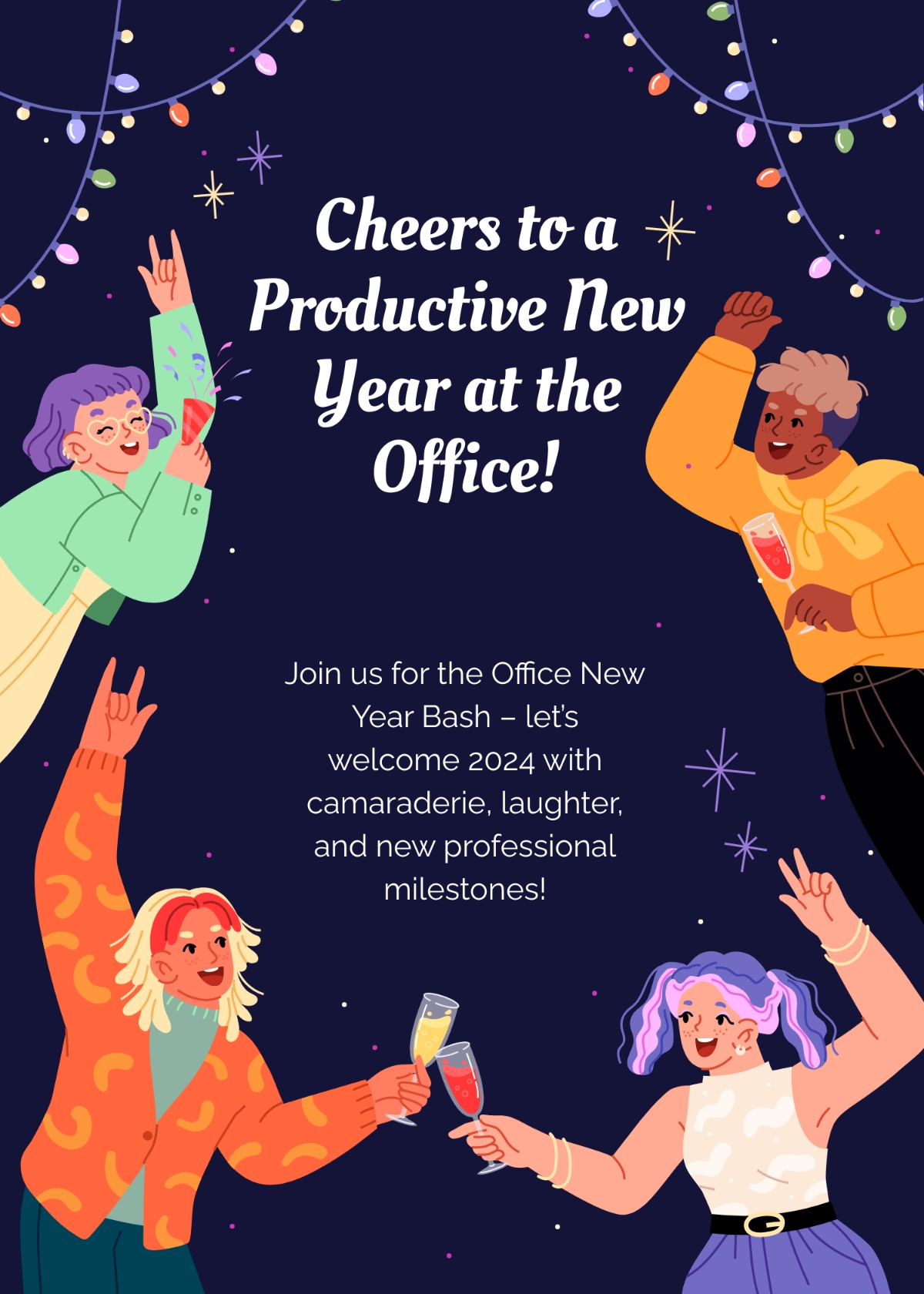 FREE New Year Invitation Templates Examples Edit Online Download 