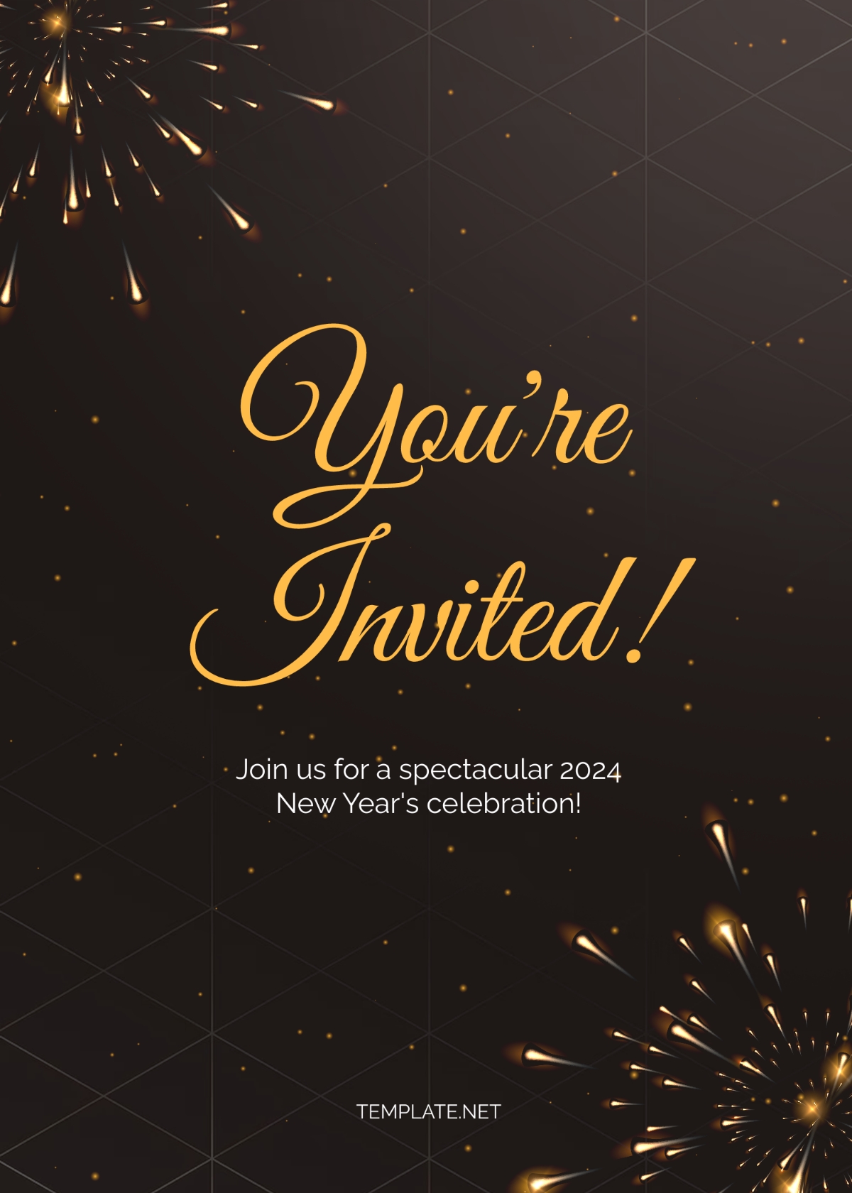 FREE New Year Invitation Templates Examples Edit Online Download