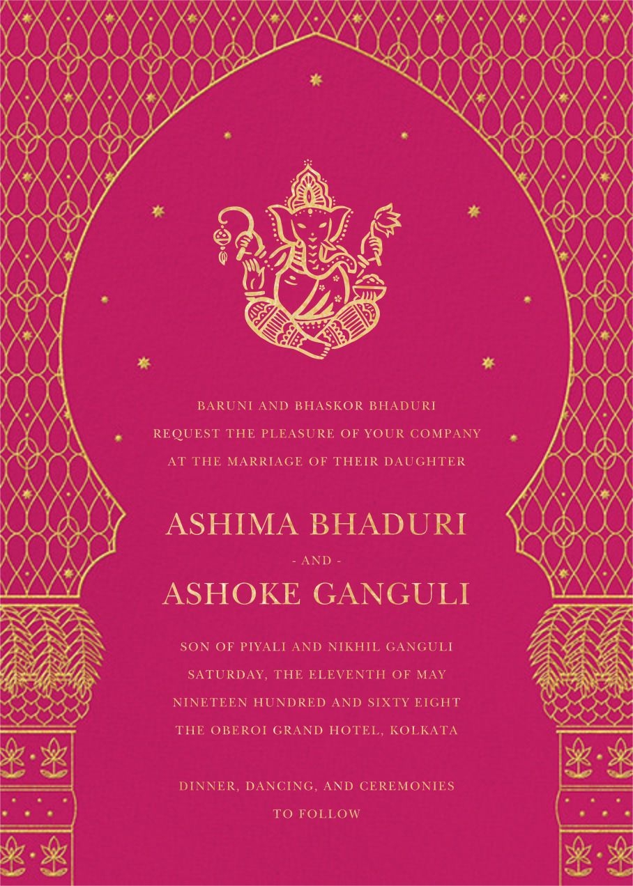 free online indian wedding invitation templates