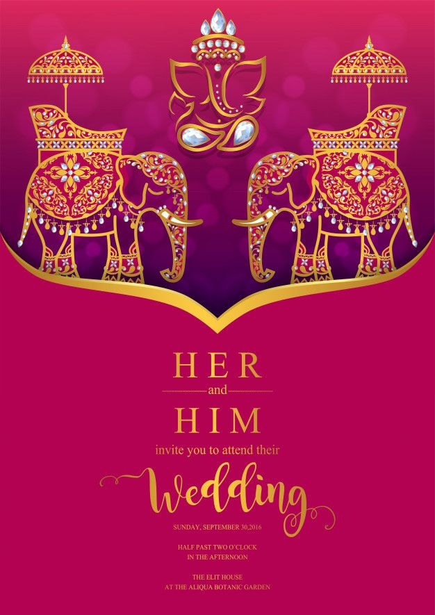 Free Online Indian Wedding Invitation Templates Printable Templates