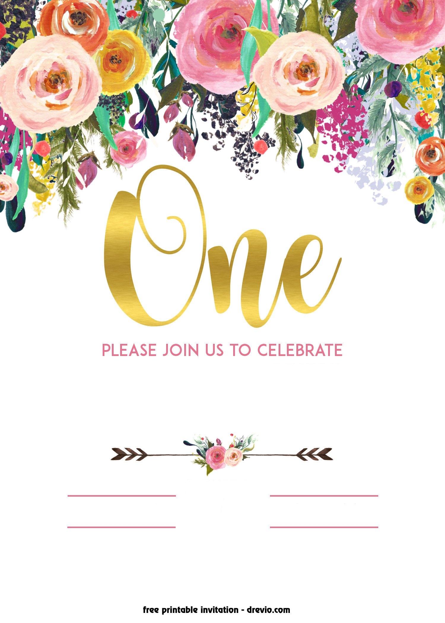 Free Online Invitation Template Printable Printable Templates