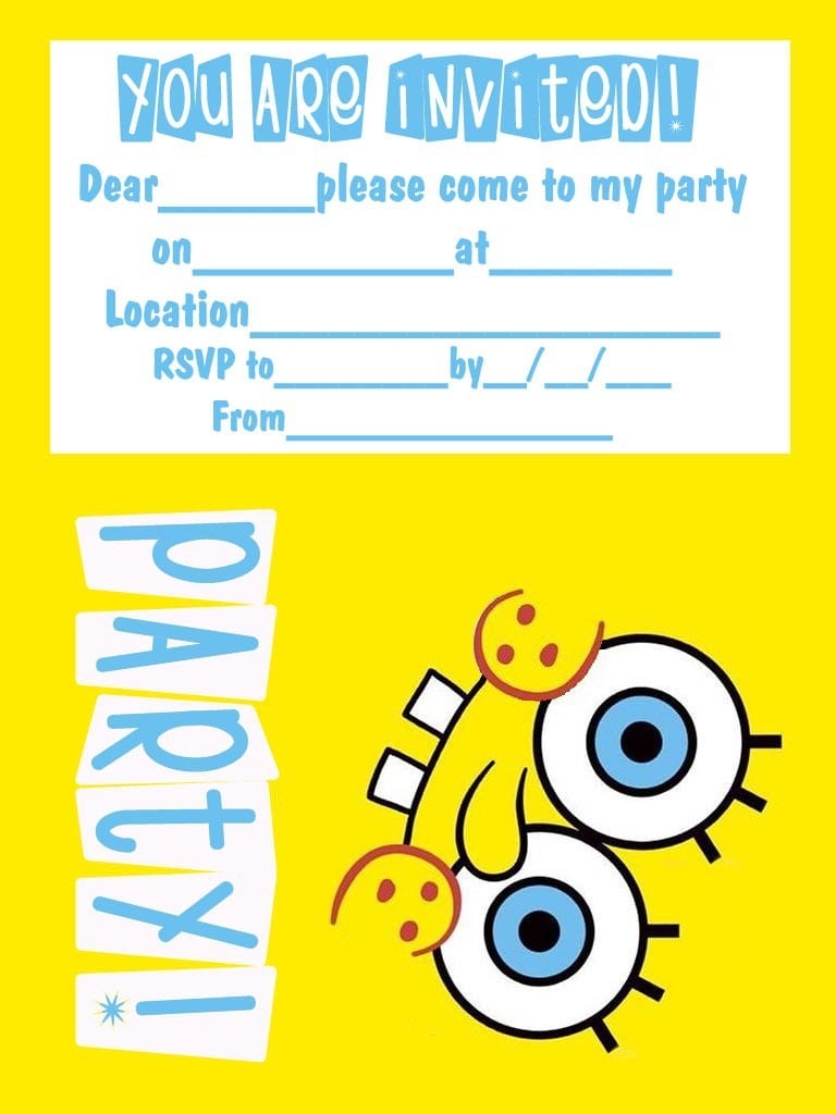 Free Printable 16th Birthday Party Invitation Templates