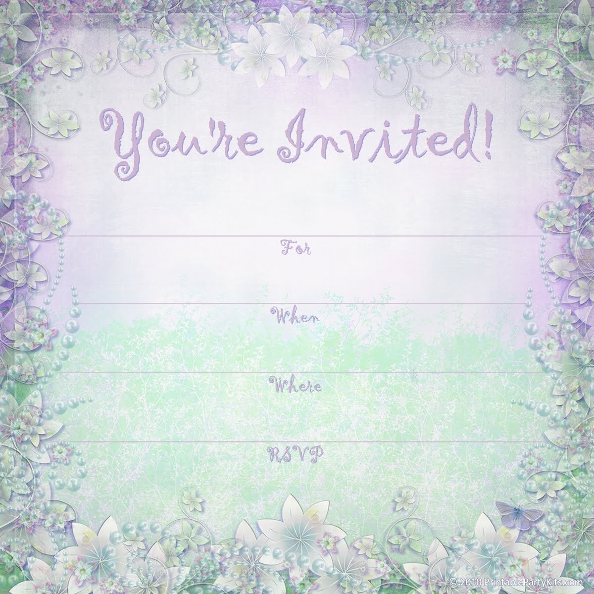 free printable 16th birthday invitation templates free