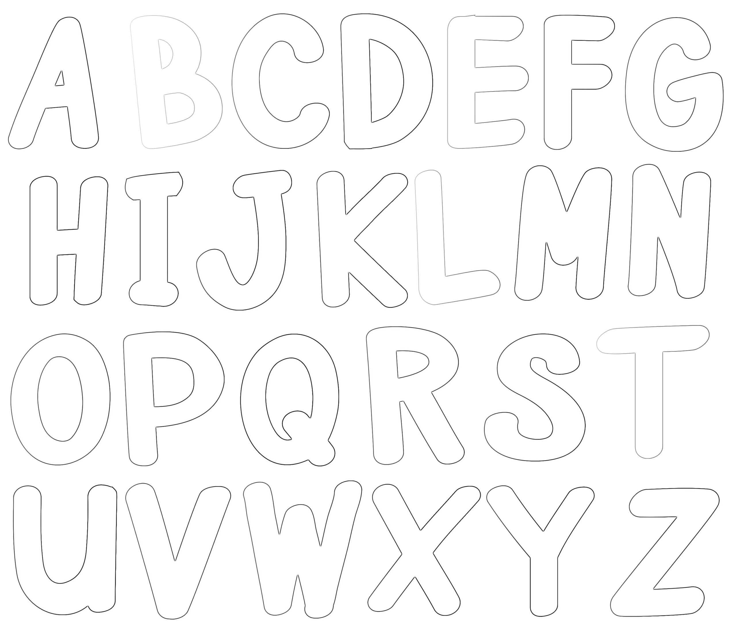 Free Printable ABC Coloring Pages For Kids