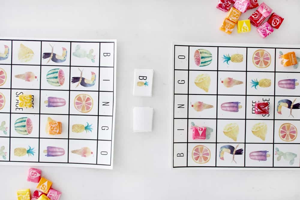 Free Printable Adorable Summer Bingo Cards Pretty Providence